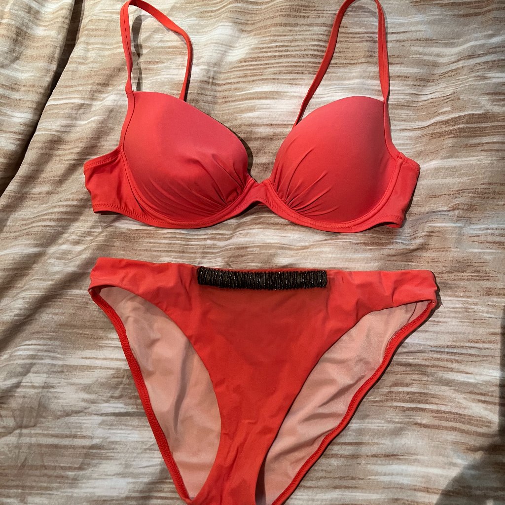 Maryan Mehlhorn Coral Bikini